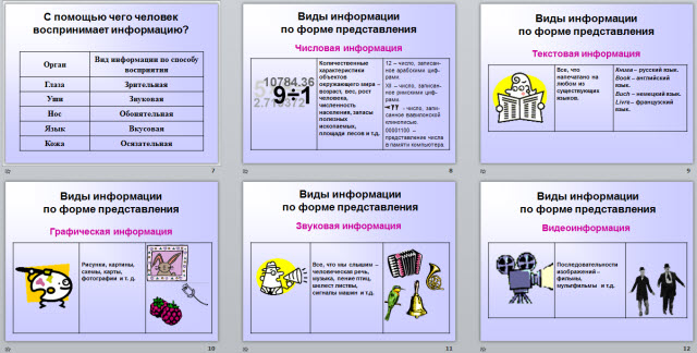 Информация и компьютер