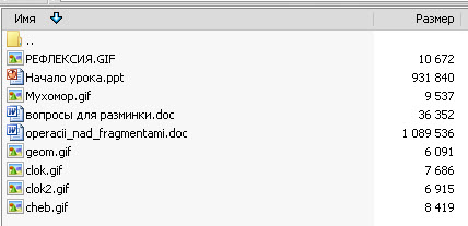 Операции над фрагментами в редакторе Paint: отражение и поворот
