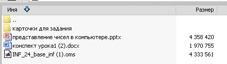 Представление чисел в компьютере. Арифметические действия над целыми  числами.  Арифметические операции над числами с плавающей точкой