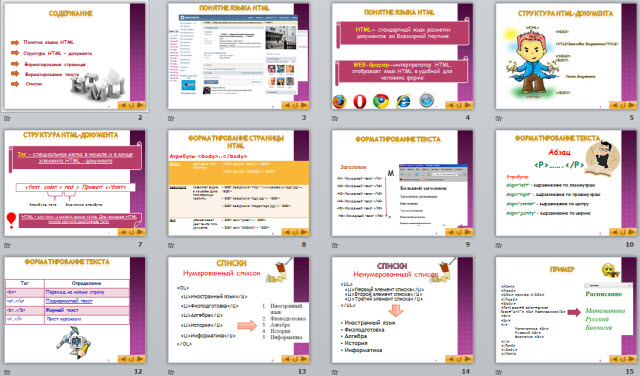 Основы языка гипертекстовой разметки документа HTML