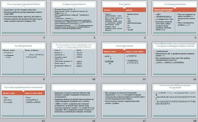 Основы программирования