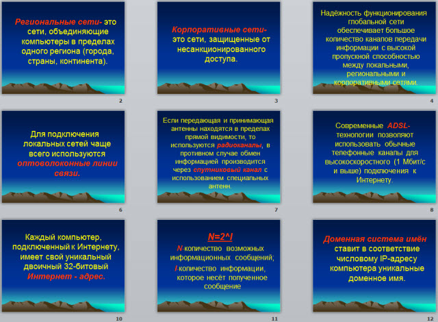 Глобальная компьютерная сеть Интернет. Адресация в Интернете