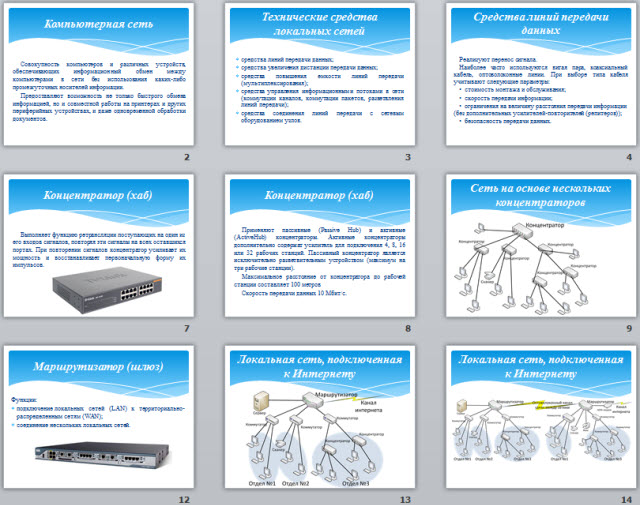 Что входит в технические средства компьютерных сетей