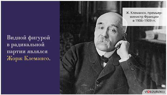 Видеоурок "Третья республика во Франции"