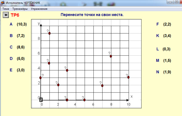 Исполнитель чертежник