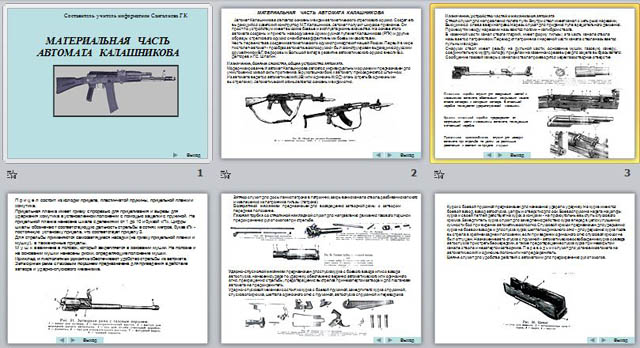 Презентация автомат Калашникова