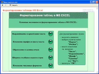 Правила заполнения таблицы 8 класс презентация семакин