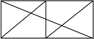 Найдите прямоугольные треугольники