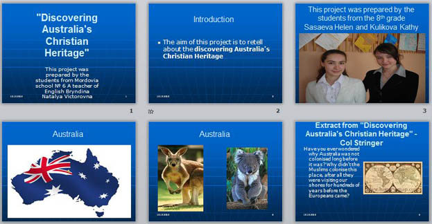 презентация открытие Австралии