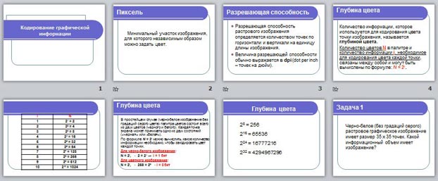 Минимальный участок изображения называется