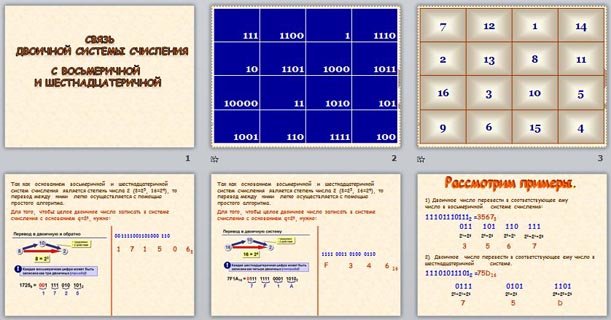 Системы счисления в прошлом и настоящем 5 класс проект по математике