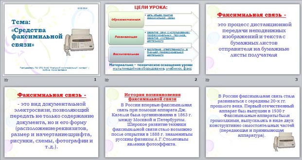 Факсимильная связь это