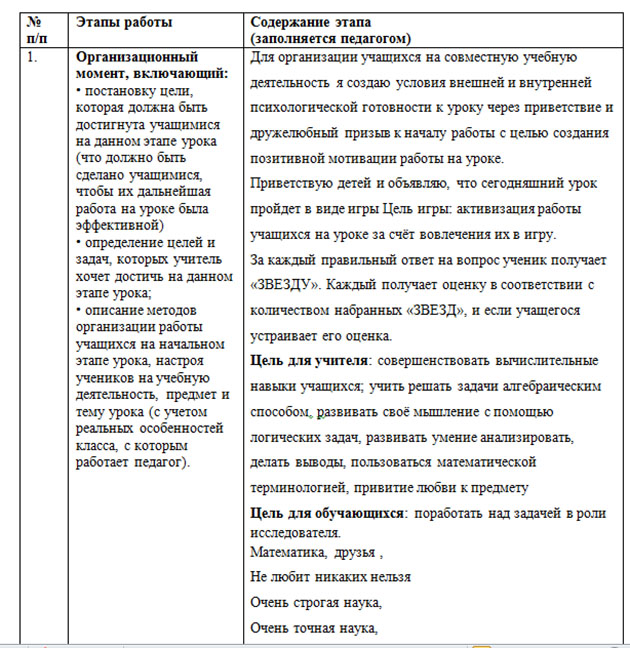 Урок по математике на тему Деление