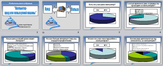 Презентация Компьютер вред или польза?