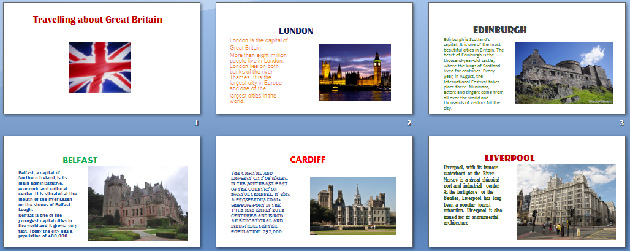 Презентация на тему путешествие по лондону