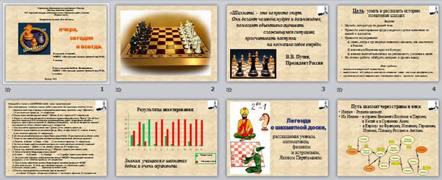 Презентация История шахмат