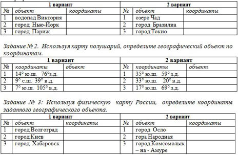 Практическая работа 5 класс номер 4. Практическая работа определение географических координат. Практическая работа по географии определение координат 5 класс. Проверочное задание по географическим координатам. Контрольная работа по географическим координатам.