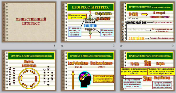Презентация к уроку обществознания на тему: Проблема общественного прогресса