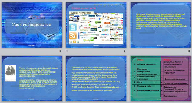 Проект социальные сети презентация