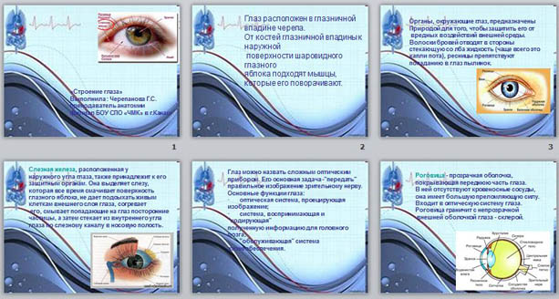Оптические системы глаза и их нарушения проект по биологии 8 класс