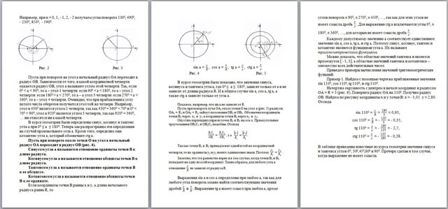 Методические рекомендации по математике по теме Тригонометрия