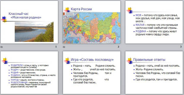 Презентация проекта моя малая родина 1 класс окружающий мир