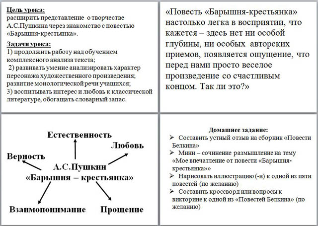 Характеристика лизы из повести барышня крестьянка