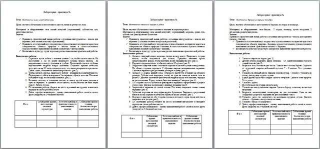 Лабораторные работы к занятиям по Домашней академии (для педагога дополнительного образования детей)