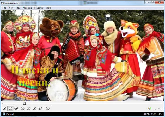 Слайд-шоу Широкая Масленица!