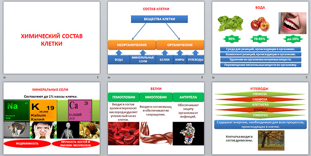 Разработка и презентация урока по химии на тему Химический состав клетки