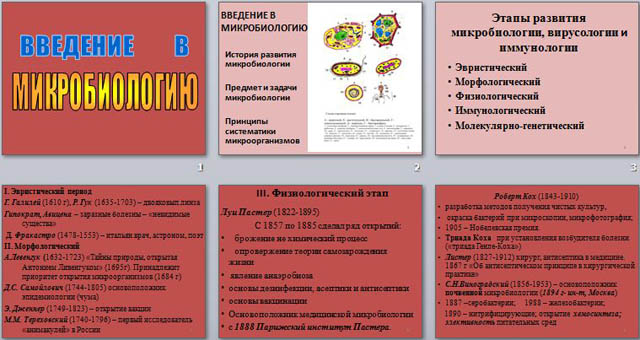 Презентация по биологии Введение в микробиологию