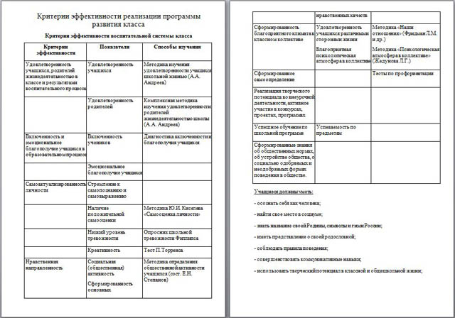 Программа воспитания и социализации личности учащихся и коллектива Позитив + (5-9 класс)