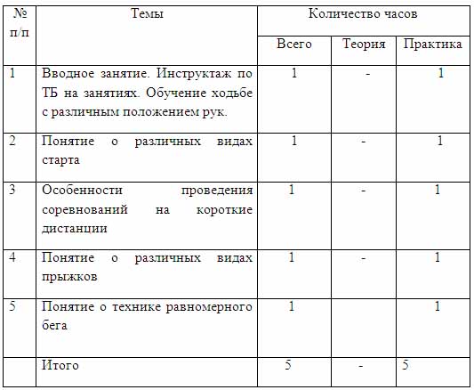 Программа внеурочной деятельности по физкультуре Быстрее! Выше! Сильнее