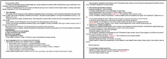 Конспект урока по русскому языку по теме Перенос слов