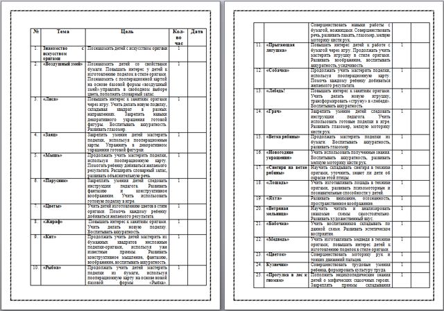 Программа Волшебный мир Оригами