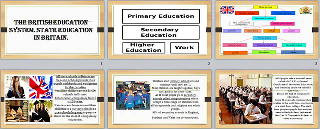 Educational System of Great Britain