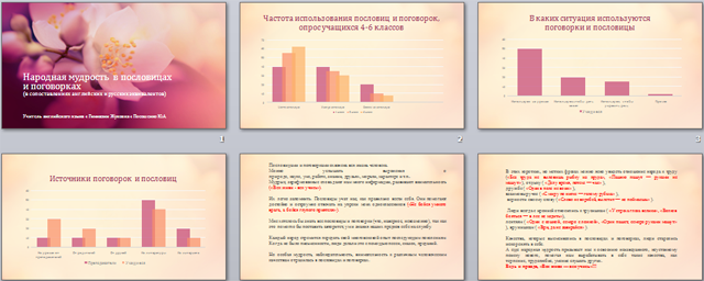 Народная мудрость в пословицах и поговорках презентация