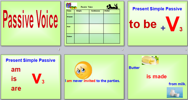 Passive voice спотлайт 10 презентация