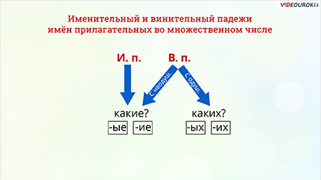 Изменение по падежам имен прилагательных в единственном числе 4 класс презентация школа россии