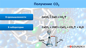 Углерод углекислый газ карбонат натрия карбонат кальция